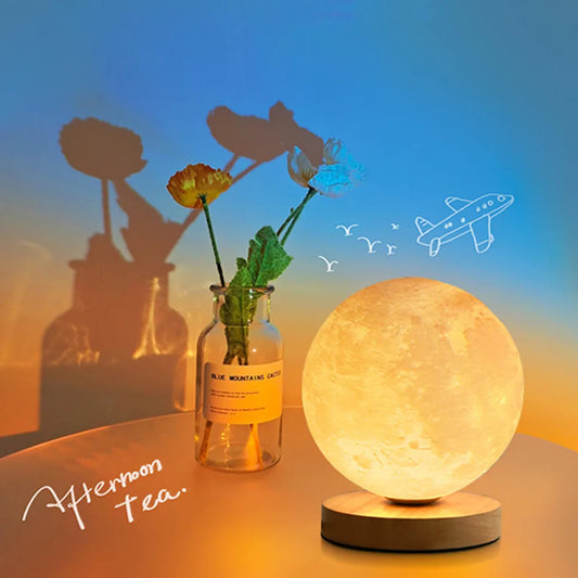 MoonLight - 360° spinning moon light