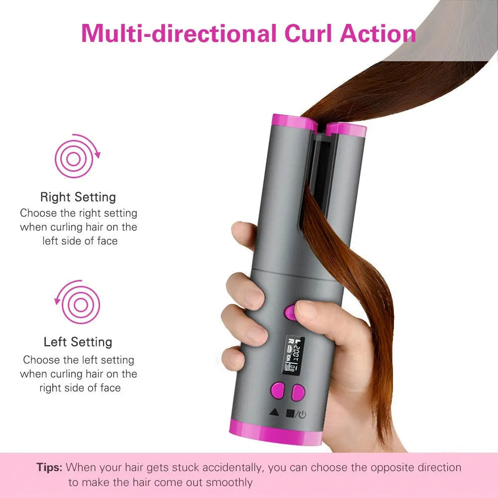 SpinStyler - Rotating Hair Curler