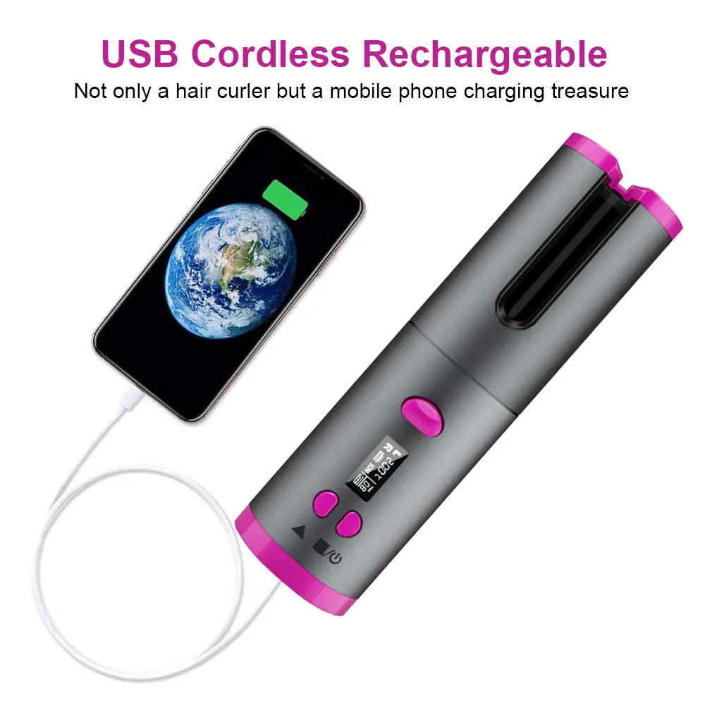 SpinStyler - Rotating Hair Curler