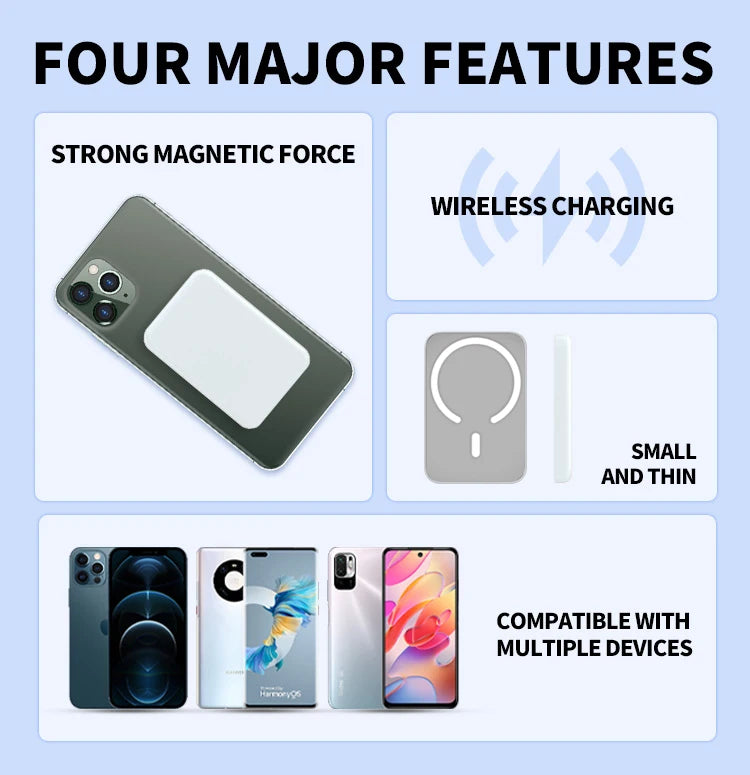 MagSafe - Magnetic Wireless Powerbank