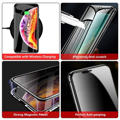 PrivacyPro - Peep-proof magnetic glass case