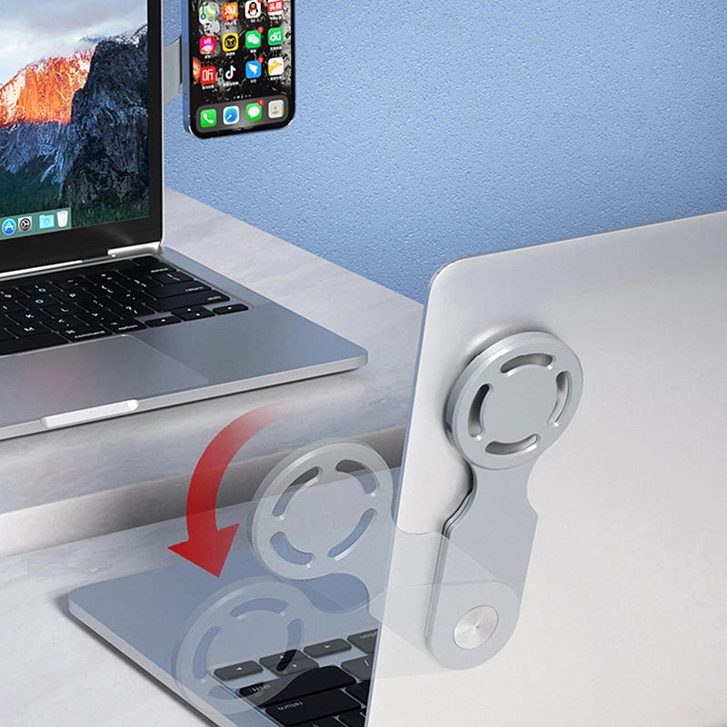 SideMag -  Laptop Phone Holder