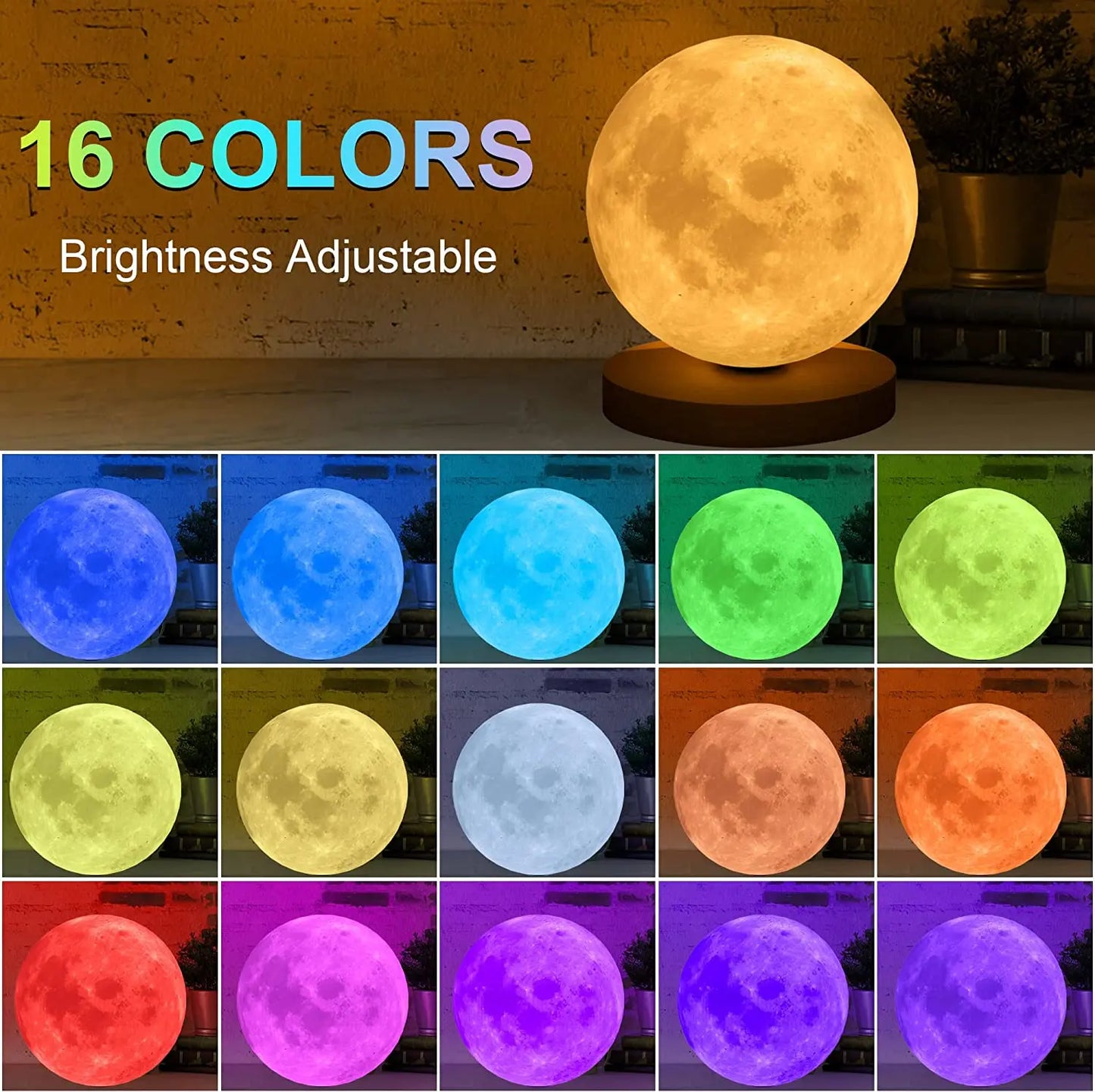 MoonLight - 360° spinning moon light
